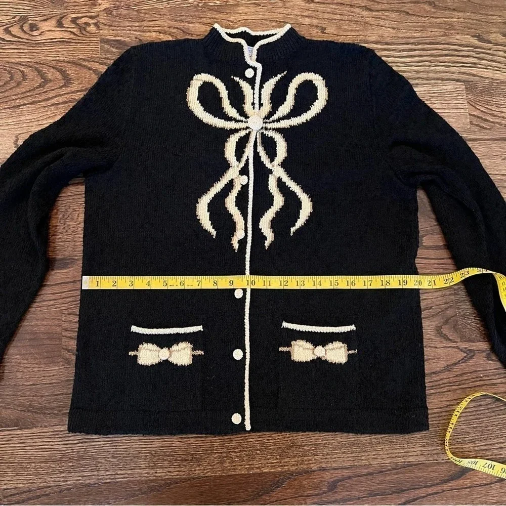 South Cotton Light, Black Knit Sweater - Picture 10 of 12